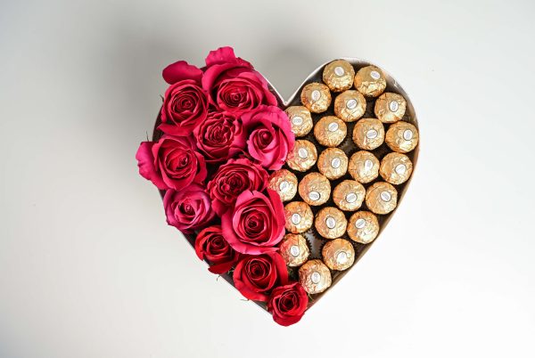 Heart Choco Rosas